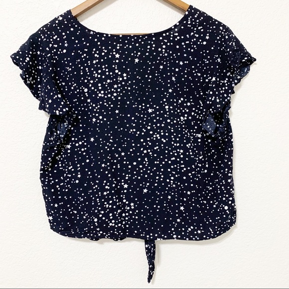 Cupcakes and Cashmere Button Front Crop - Picture 4 of 6